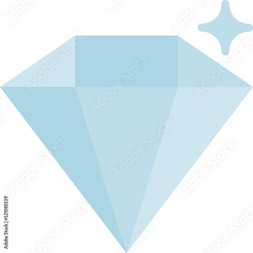 diamond flat icon