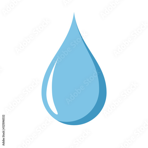 Dripping drop of water