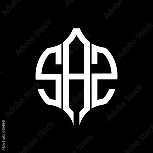 SAZ letter logo. SAZ best black background vector image. SAZ Monogram logo design for entrepreneur and business.
