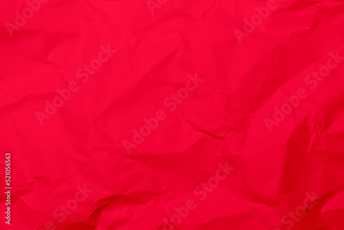 Red crumpled paper texture background. Red wrinkled paper texture background. Red crease fabric texture background. Red wrinkled fabric texture background.