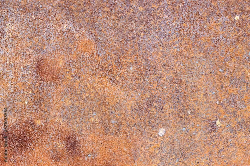 Rustic old iron metal sheet with distressed rough texture for background Rustic old iron metal sheet with distressed rough texture for background