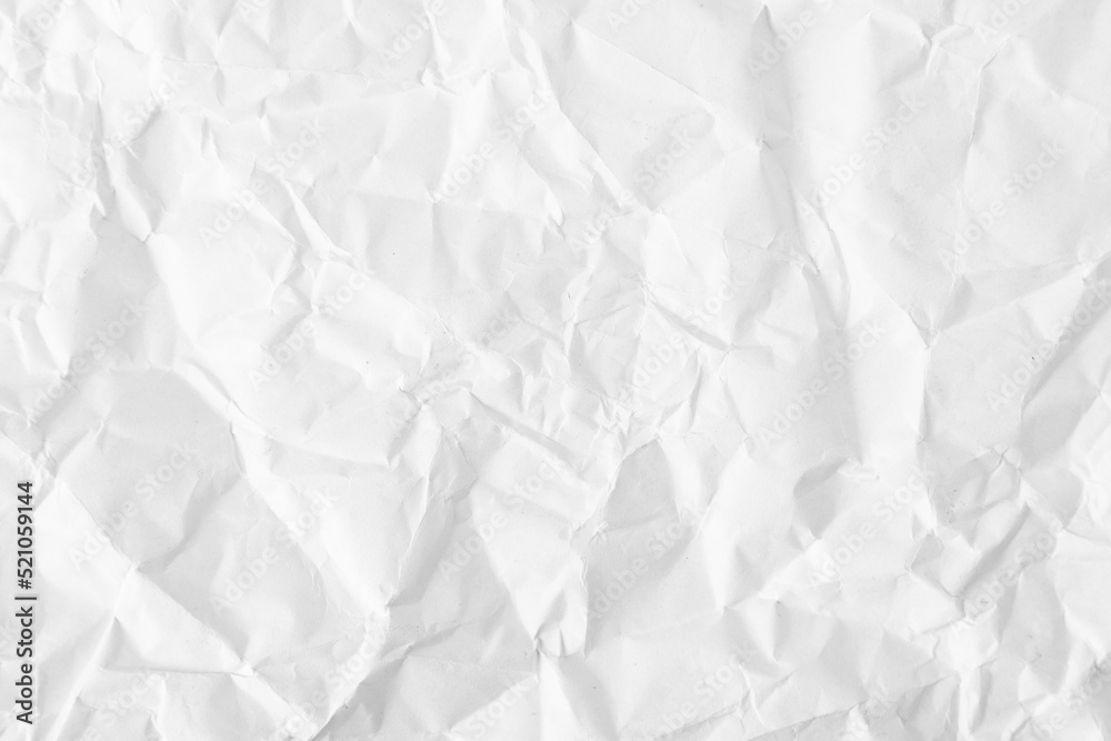 White crumpled paper texture background. White crumpled paper texture background.