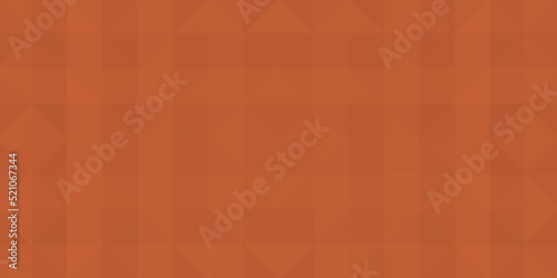 Abstract terracotta background. A texture created from a variety of multicolored triangles.