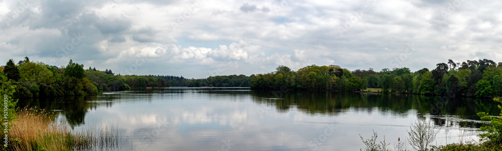 Virginia Water Lake in Windsor Great Park, United Kingdom Virginia Water Lake in Windsor Great Park, United Kingdom