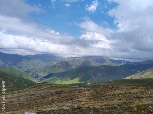 landscape with clouds