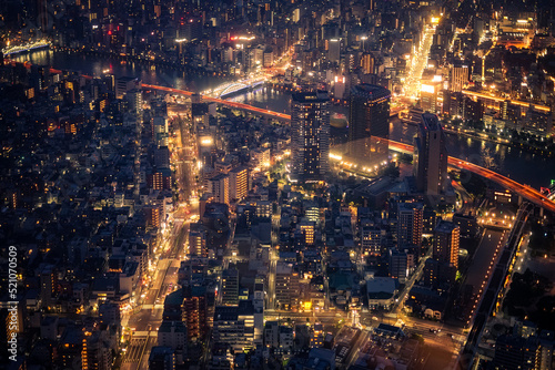 東京の街並み（東京スカイツリーから撮影） © kanzilyou