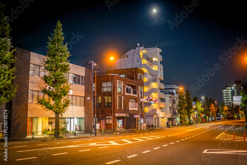 荻窪の街並み夜景 photo