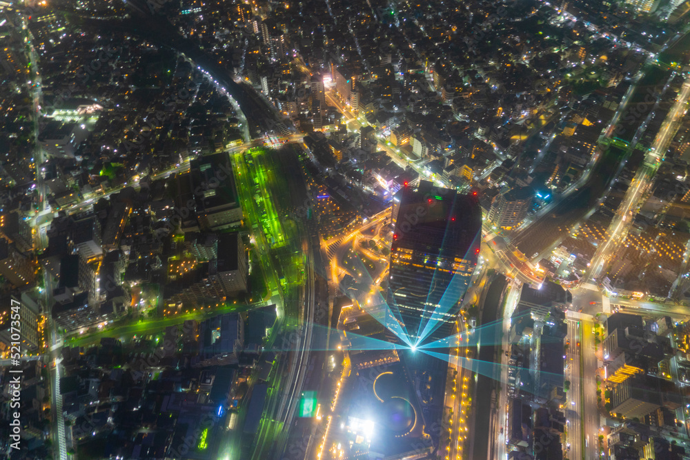 Fototapeta premium 東京の街並み（東京スカイツリーから撮影）