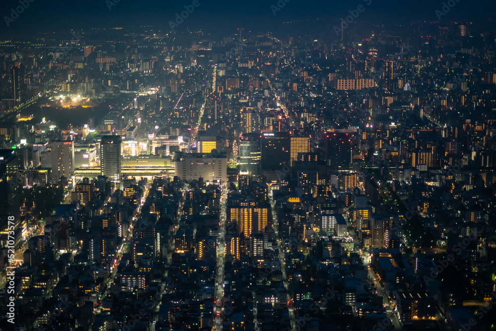 東京の街並み（東京スカイツリーから撮影）