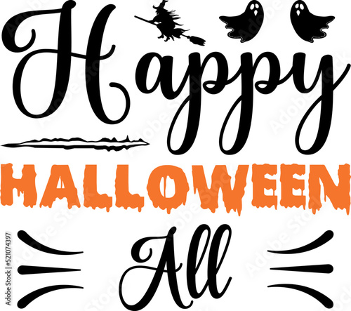 Halloween tshirt design
