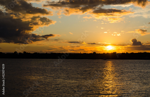 Yellow sunset