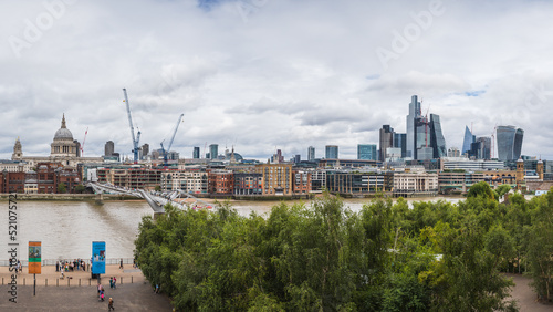 St Pauls and Square Mile panorama
