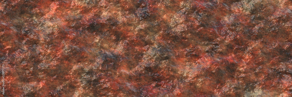 The wall is a texture of wet stone- 3d illustration The wall is a texture of wet stone- 3d illustration