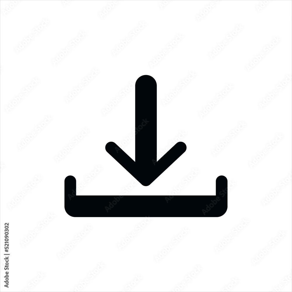 Download icon. One of set web icons Download icon. One of set web icons