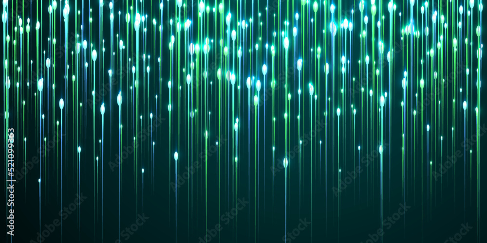 Dynamic glowing line beams data flows vector. Dynamic glowing line beams data flows vector.