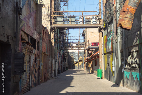 Cuadro en lienzo Barrio Chino en Mexicali Baja California México