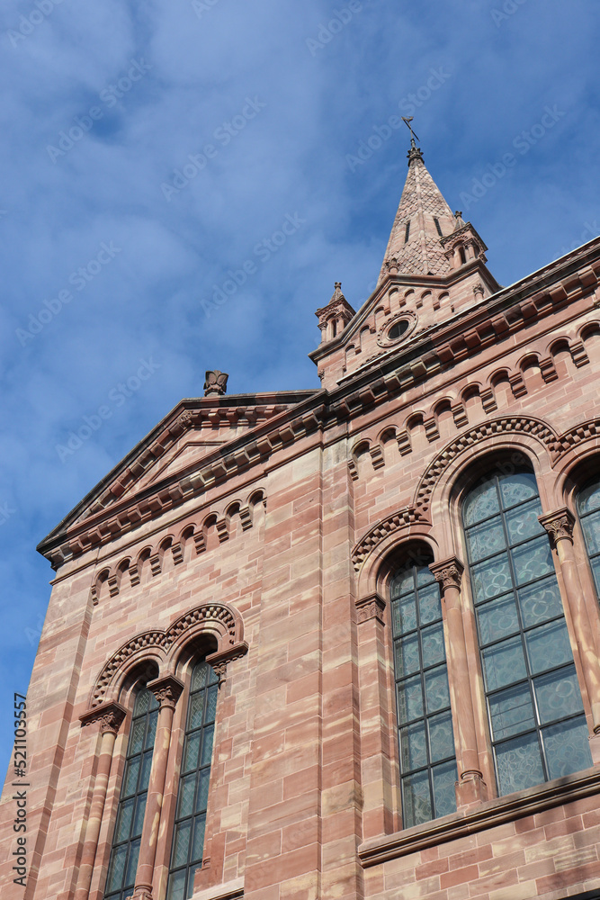 Alsace - Strasbourg - Eglise du temple neuf