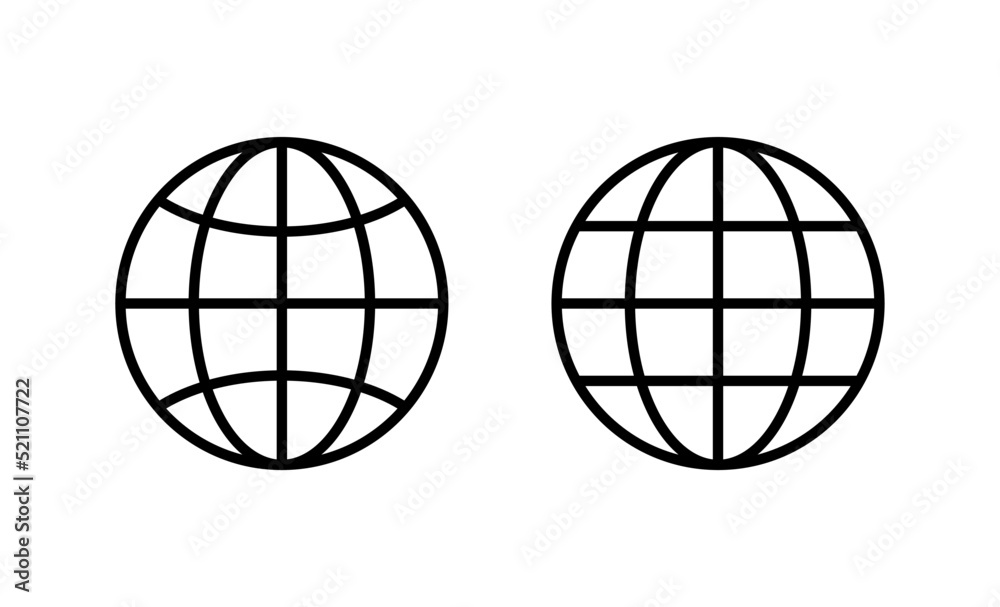 Web icon vector. go to web sign and symbol. web click icon. Global search icon Web icon vector. go to web sign and symbol. web click icon. Global search icon