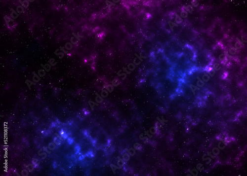 abstract background using a space or nebula theme with a composition of bright purple and bright blue