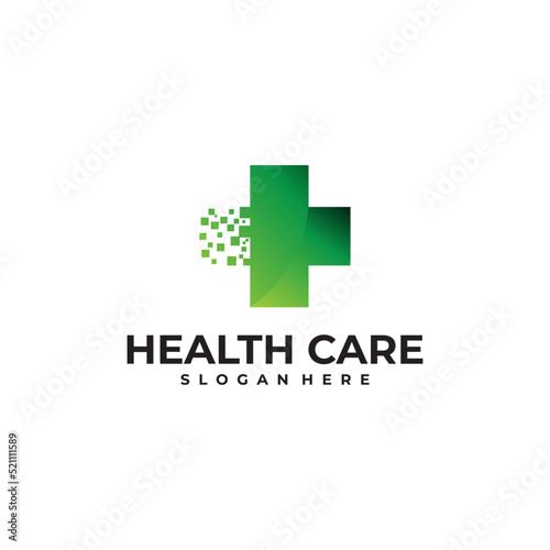 health care logo vector design template