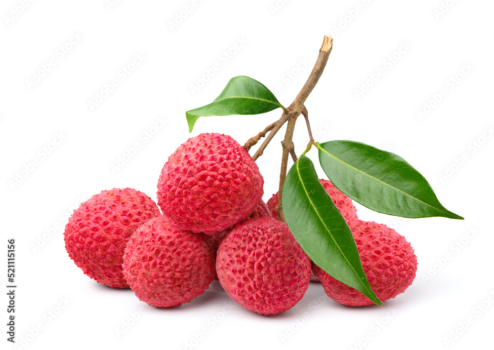 Fresh Lychee isolate on white background. Clipping path. Fresh Lychee isolate on white background. Clipping path.