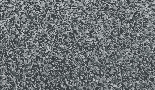 Closeup flexible pavement road floor texture vector background