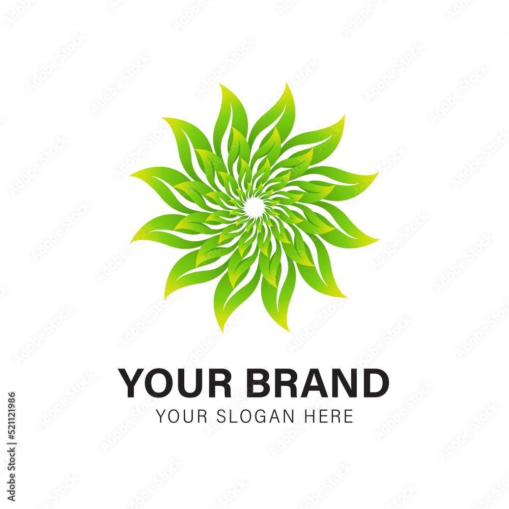 green eco friendly logo, green eco logo, eco friendly logo, abstract design element, abstract green leaf logo, green eco logo, leaf logo