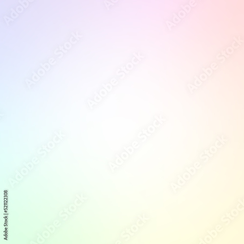 淡い虹色のふんわりぼかしグラデーション背景素材