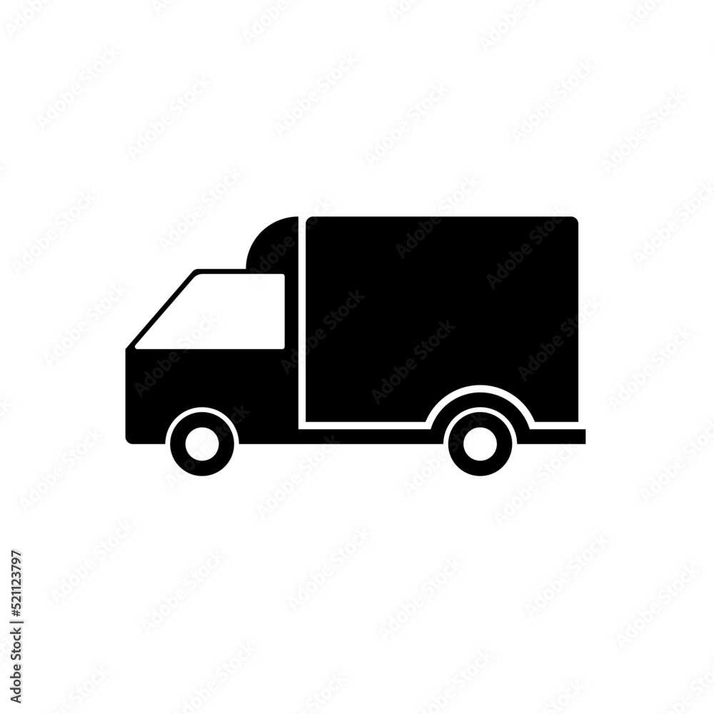 Truck Delivery Icon Design Illustration Truck Delivery Icon Design Illustration