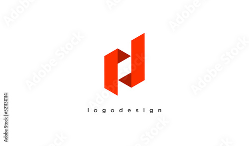 Initial Letter PD Logo. Usable for Business and Company Logos. Usable for Business and Company Logos. Flat Vector Logo Design Template Element.