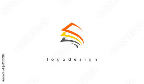Abstract Paper Money or Book Logo. Usable for Business and Company Branding Logos. Flat Vector Logo Design Template Element.