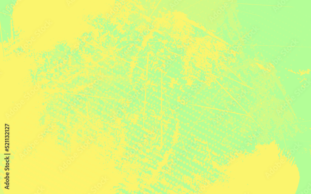 Abstract grunge texture green and yellow color background