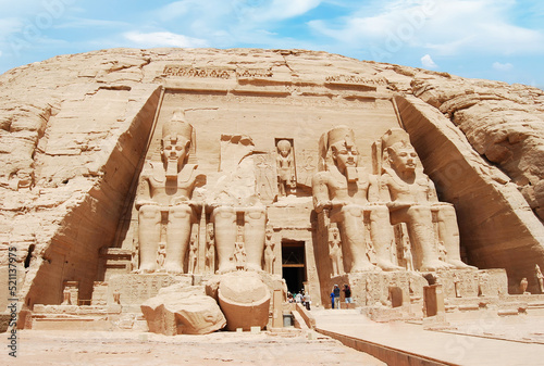 The Great Temple of Ramesses II. Abu Simbel  Egypt