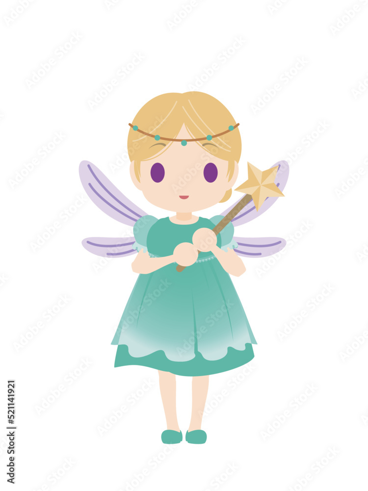 妖精の女の子のイラスト 妖精の女の子のイラスト