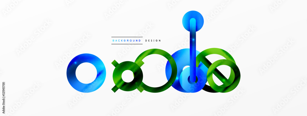 Circle composition abstract background. Trendy techno business template for wallpaper, banner, background or landing Circle composition abstract background. Trendy techno business template for wallpaper, banner, background or landing