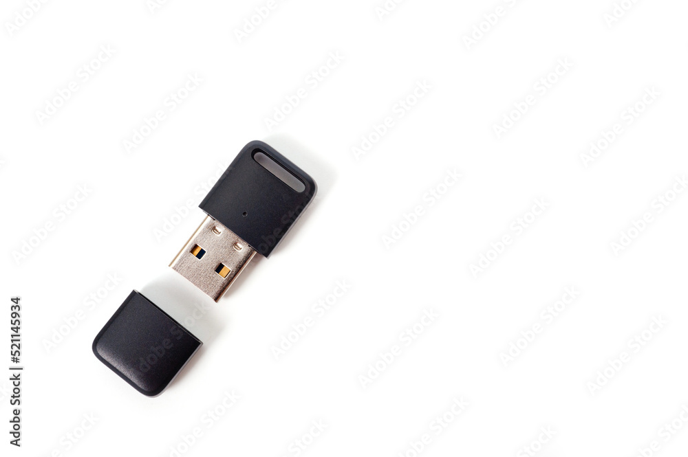 Adapter for wireless connection of various devices with a computer. Plastic, black with protective cap. Adapter for wireless connection of various devices with a computer. Plastic, black with protective cap.