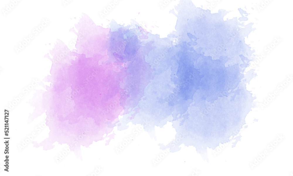white background with purple blue gradient brush