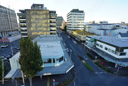 Aerial view of Hamilton, New Zealand