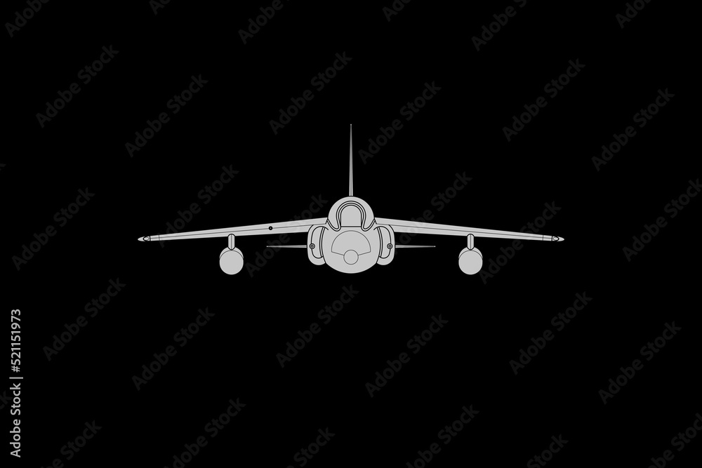 Reactor militar, avión de combate Reactor militar, avión de combate