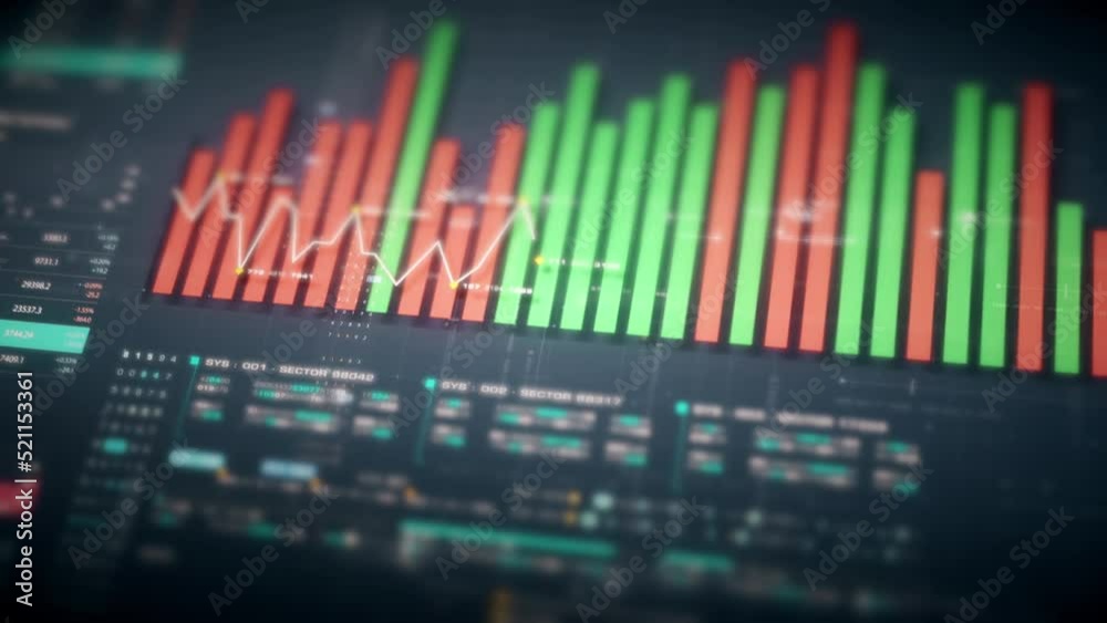 Business stock market, trading, info graphic with animated graphs, charts and data numbers insight analysis to be shown on monitor display screen for business meeting mock up theme Business stock market, trading, info graphic with animated graphs, charts and data numbers insight analysis to be shown on monitor display screen for business meeting mock up theme