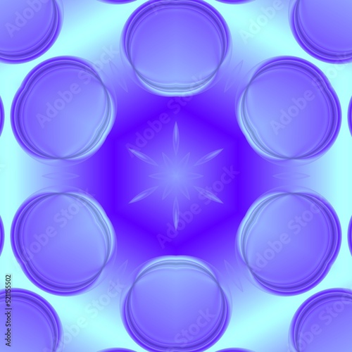 Regular blue gradient illustration design 