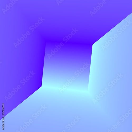 Blue gradient illustration design