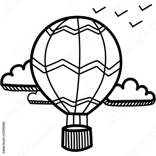 Wallpaper Mural Hot Air Balloon Torontodigital.ca