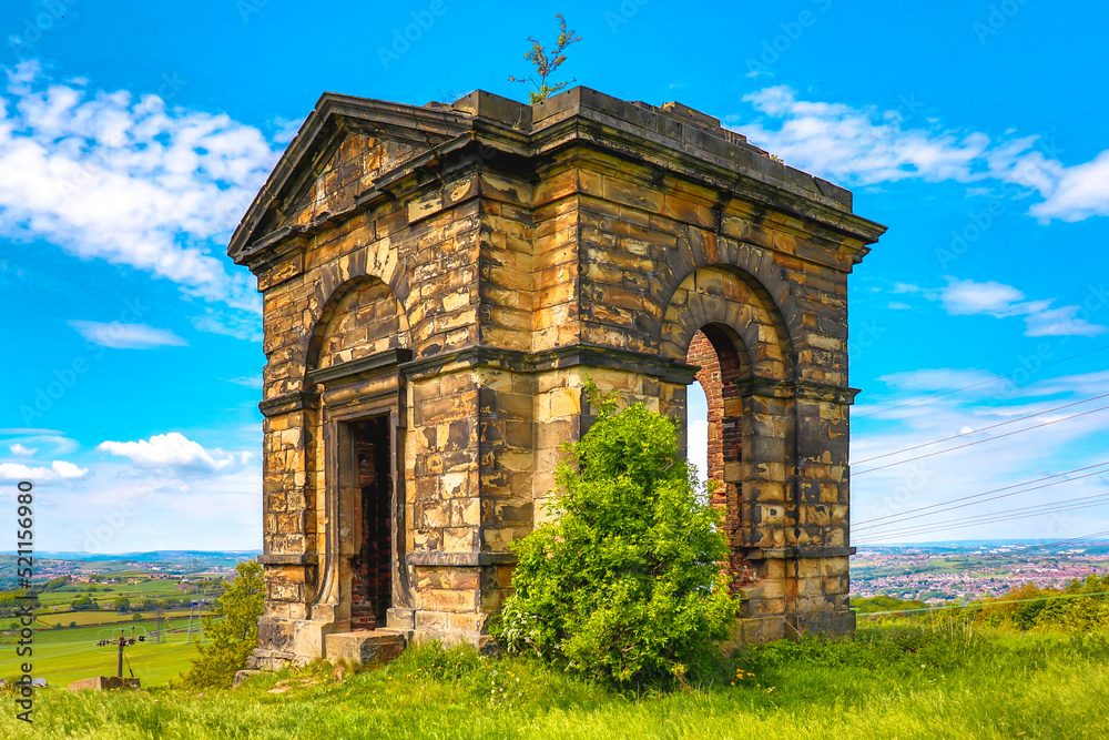 Fototapeta premium old stone arch tower