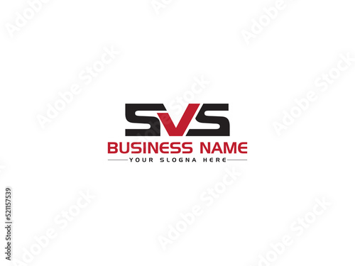 Abstract SVS Logo Letter Design, Colorful SV s v s Logo Icon Vector Image And Three Letter Design For Your All Business