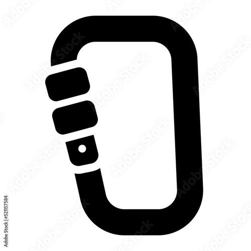 Carabine glyph icon