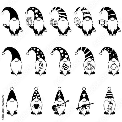 Cute gnome designs.