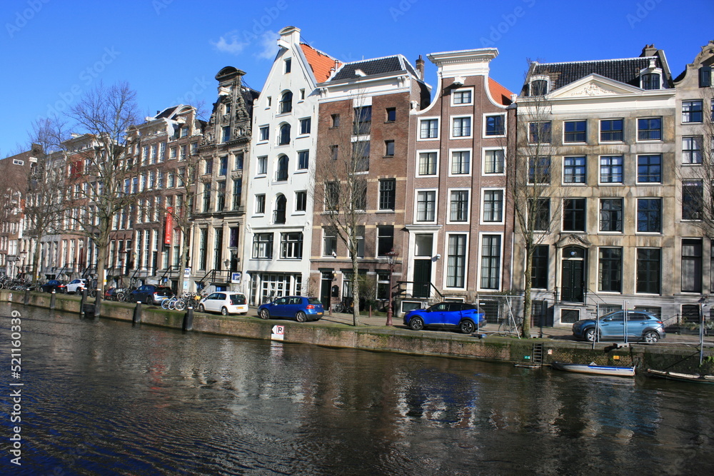 La ville d'Amsterdam (Pays-Bas)