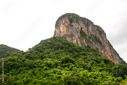  hight mountain beauty nature in phaatthalung south Thailand.