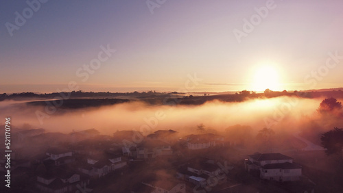 Foggy Sunrise